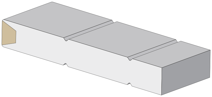 Standard V-groove profile