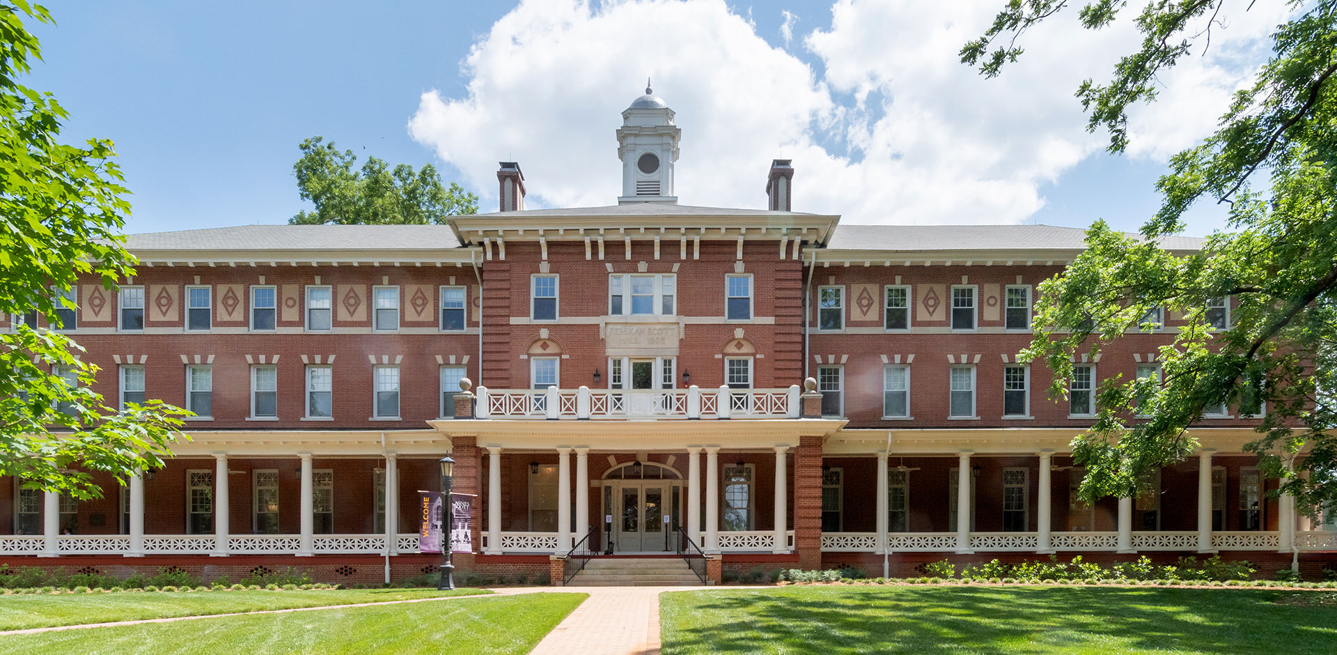 Rebekah Scott Hall, located on the campus of Agnes Scott College, Decatur, GA