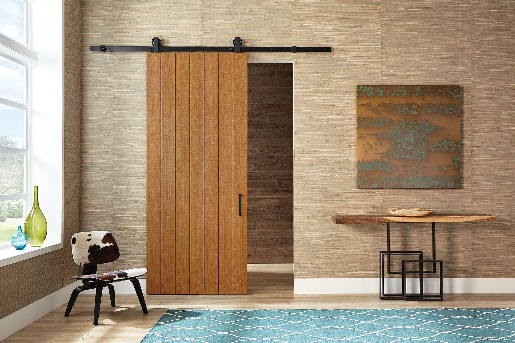 Plank Style Interior Doors: Vertical Plank Interior Wood Doors