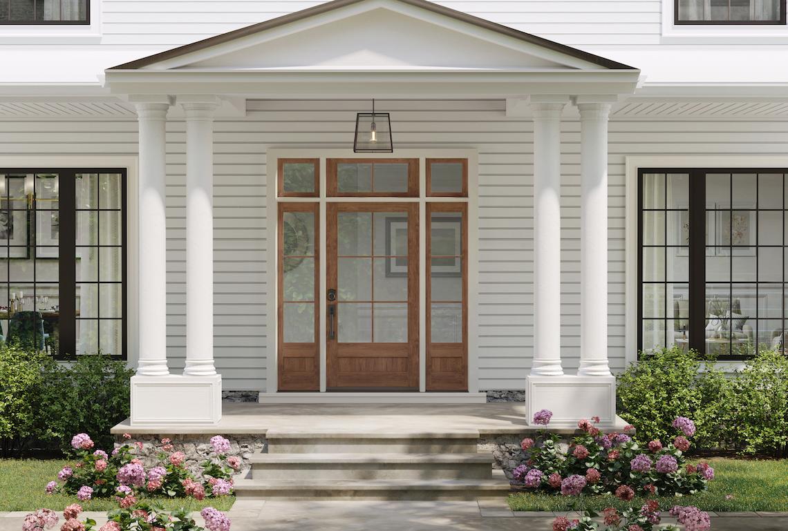 Colonial Front Doors, Traditional Style Entry Doors